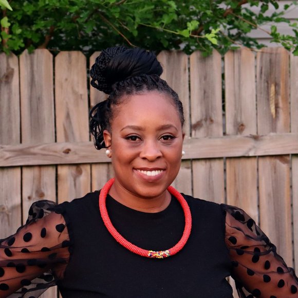 Mambokadzi Beaded Tube Necklace - Picture 8 of 9